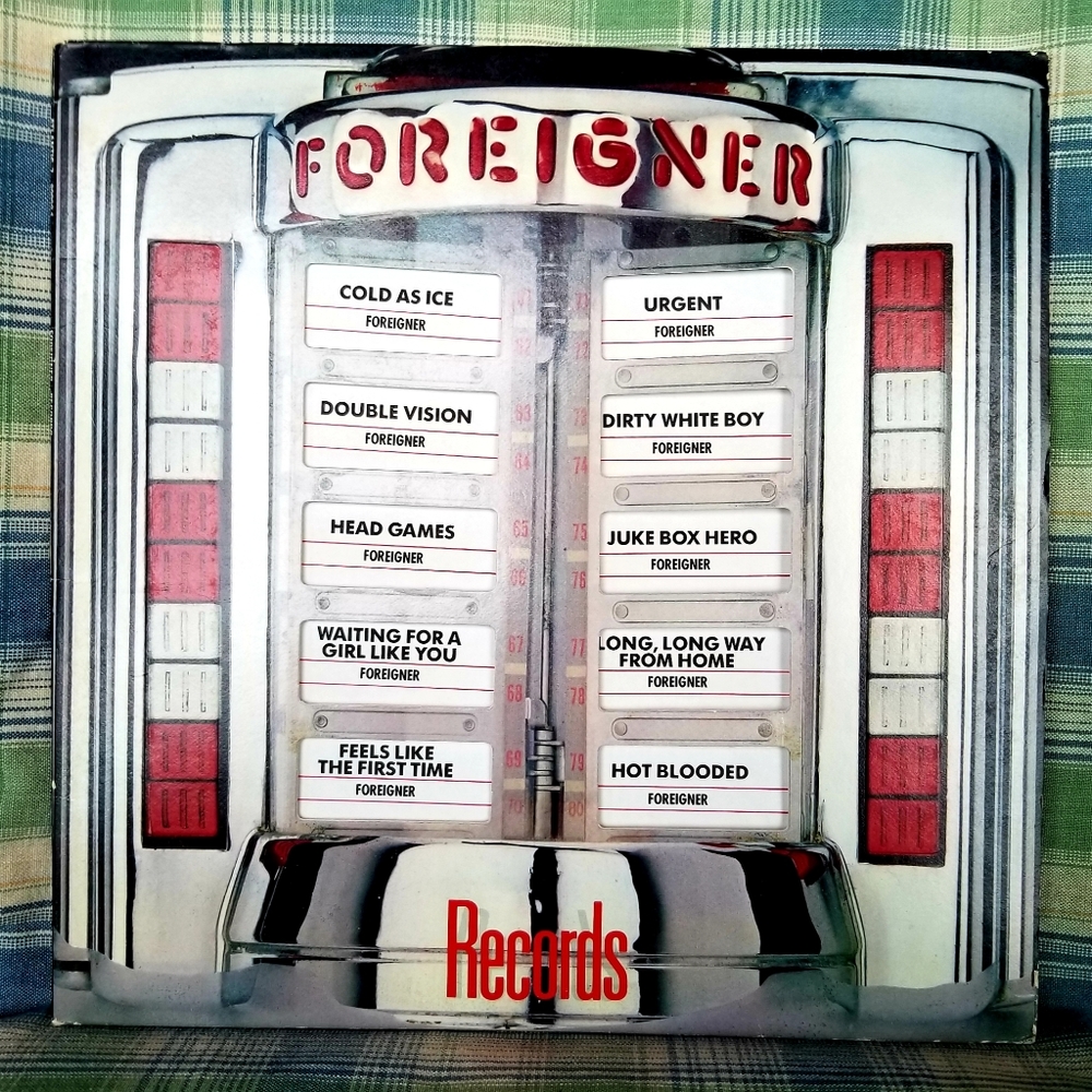 Foreigner-Records vintage vinyl record Lp
